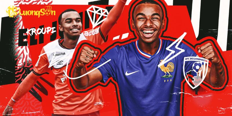 Eli Junior Kroupi: Hiện Tượng 19 Tuổi Làm Rung Chuyển Premier League 3 Hành trình của Eli Junior Kroupi từ Lorient đến Bournemouth